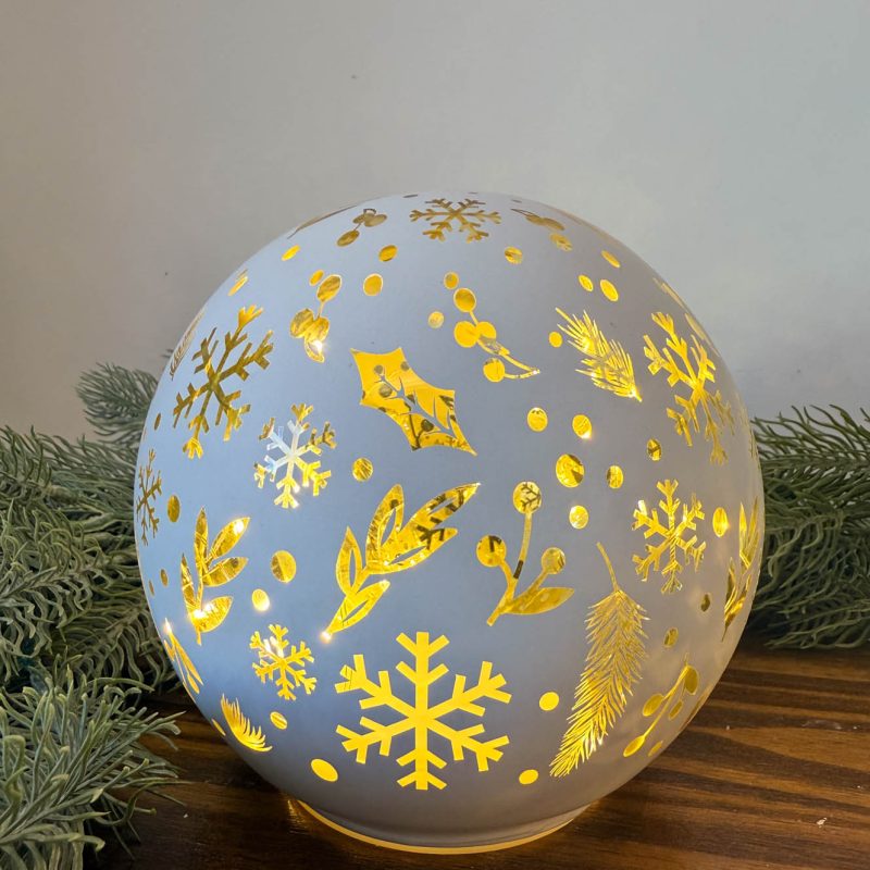 Lampada Sfera luminosa bianca