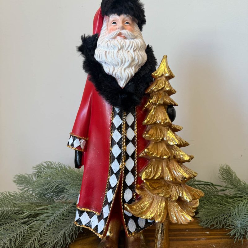 Babbo natale con Albero