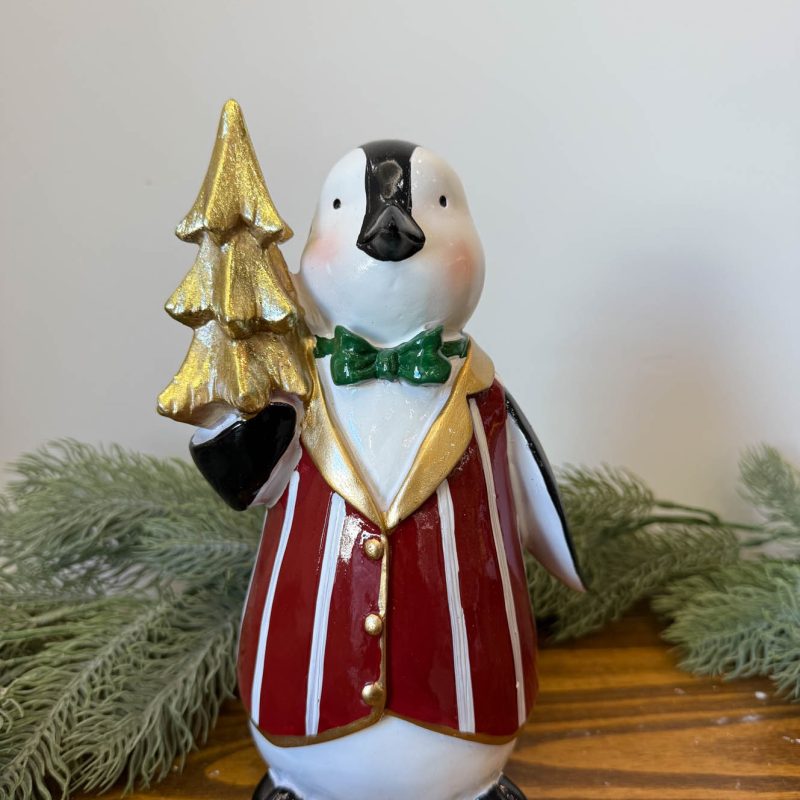 Pinguino con alberello