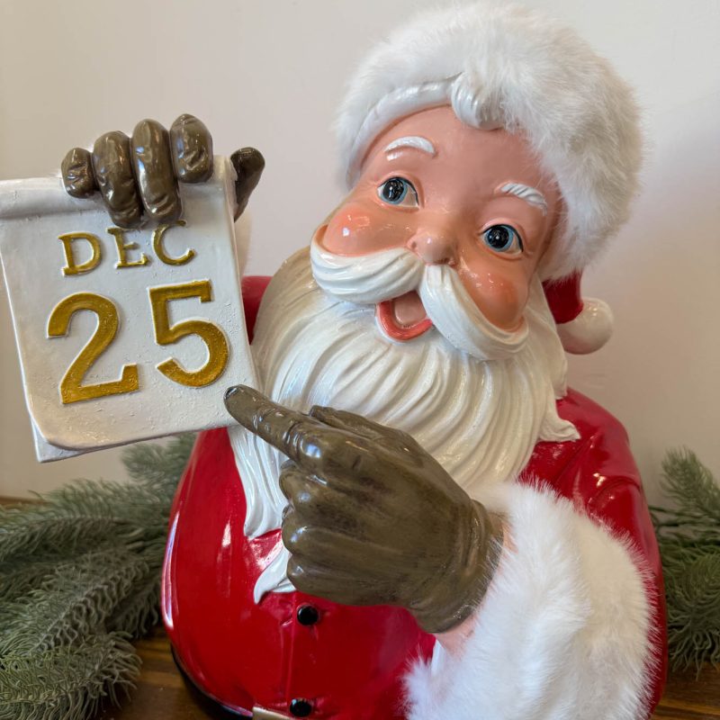 Babbo Natale con calendario